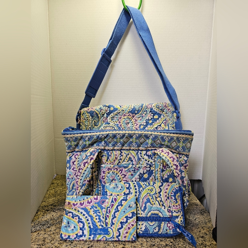 Vera Bradley Capri Blue 4 Pc. Bag Set